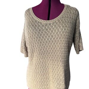Coldwater Creek Textured Knit Top – Size Large (14)